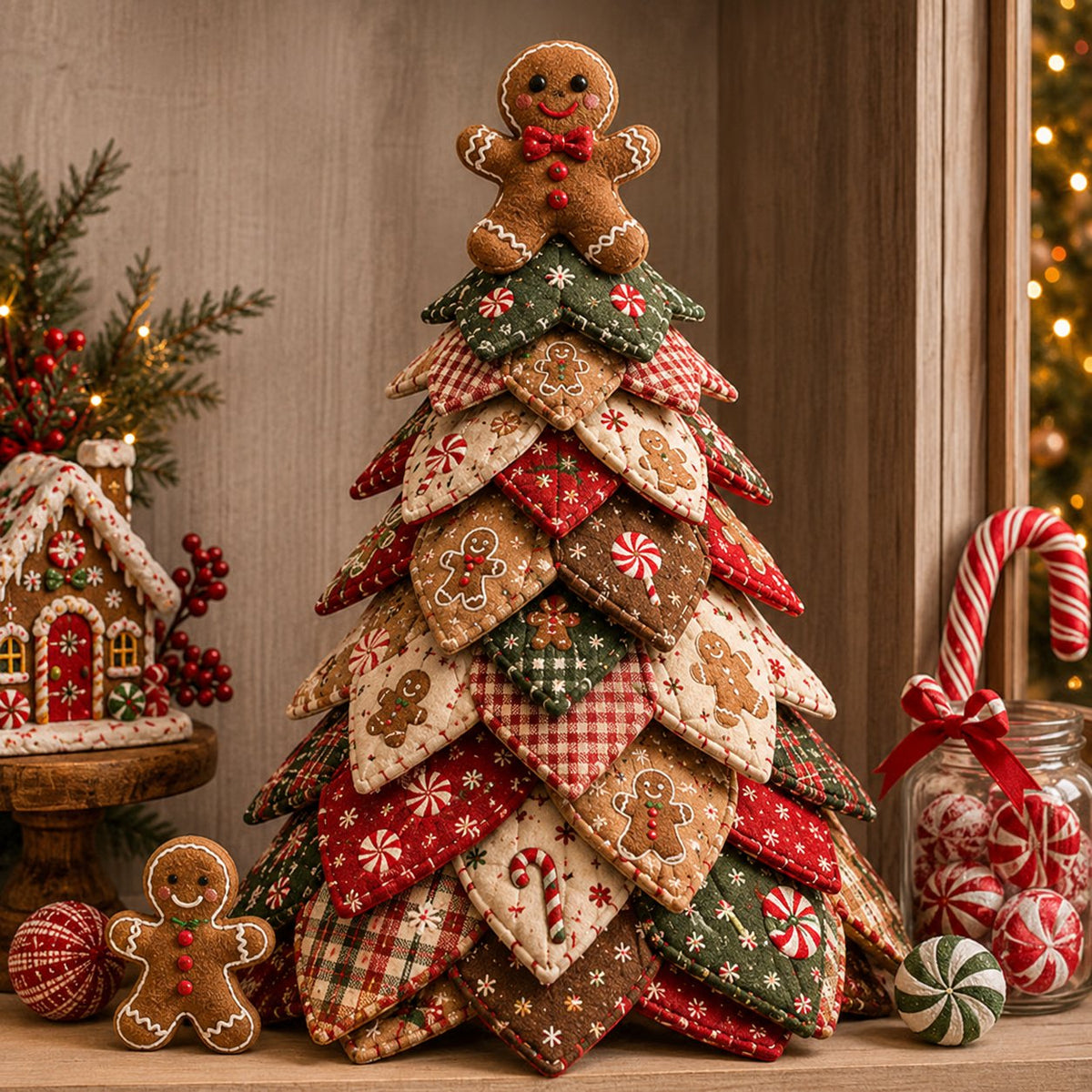 🧝 Christmas Elf DIY Quilted Christmas Tree Kit