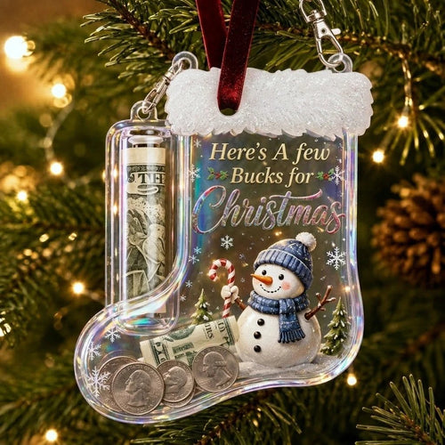 🎄  Christmas Stocking Money Holder Ornament 🎁 A Fun Way to Gift Cash
