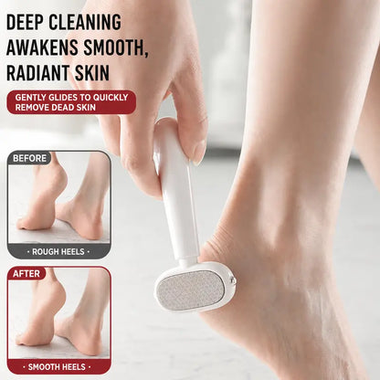 2-in-1 Stainless Steel Foot Callus Remover – Dual-Sided Pedicure Tool