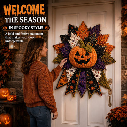 Boo Buddy - Halloween Handmade Door Bow DIY Sewing Kit