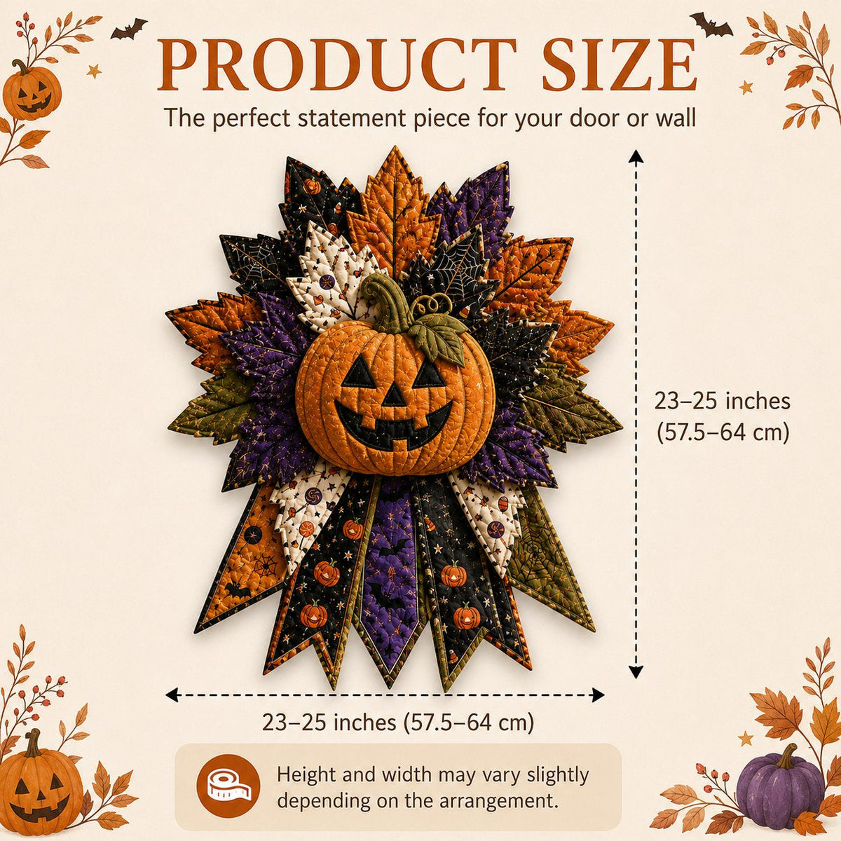 Boo Buddy - Halloween Handmade Door Bow DIY Sewing Kit