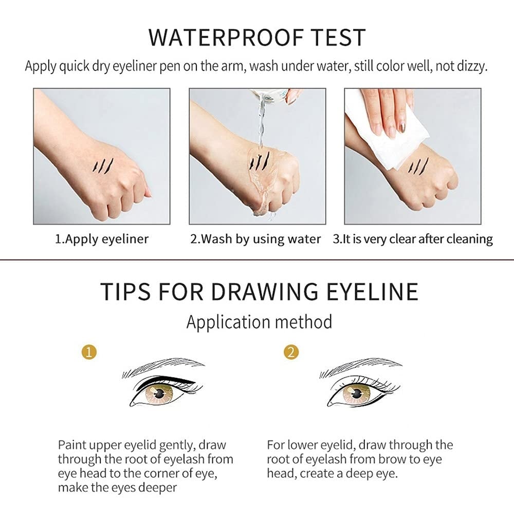 🔥 Limited Edition 49% OFF🌈14-Pack Eyeliner Pencil Waterproof Colored Paste Liners with Metallic & Shimmer Finishes Smudge-Proof
