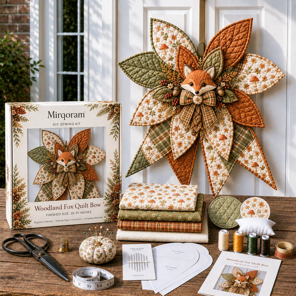 Dragon - Handmade Quilted Door Bow DIY Sewing Kit