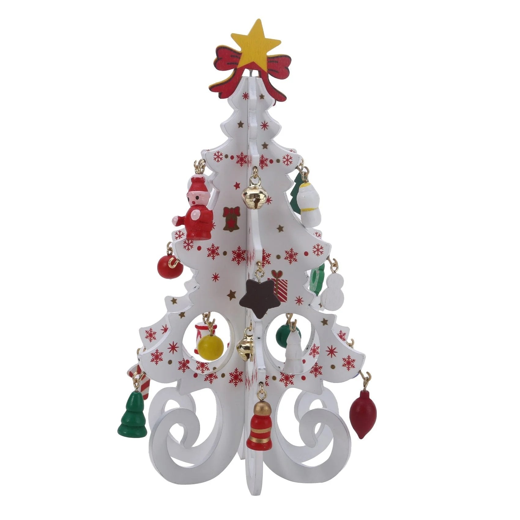 ⚪White - Colored Ornaments