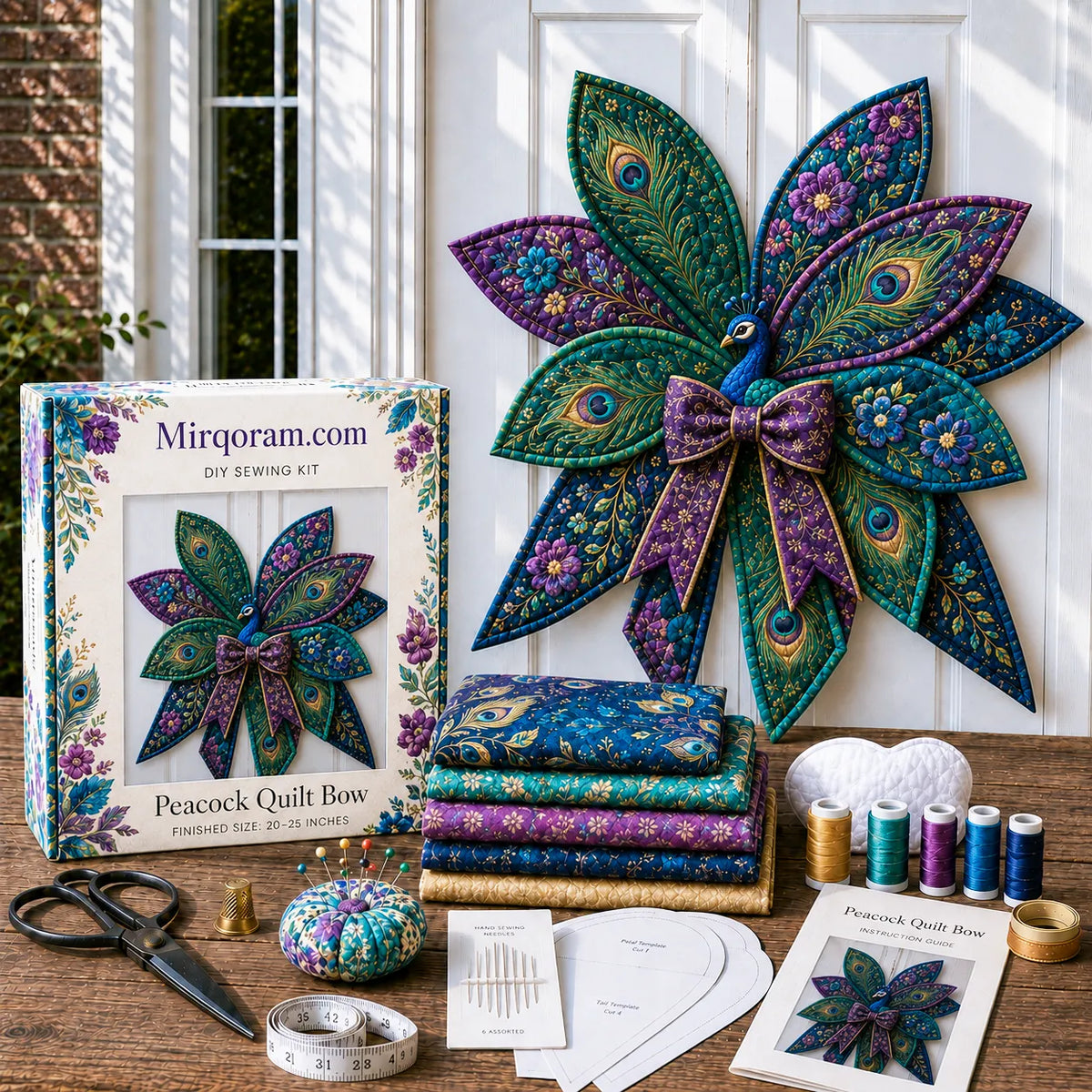 Dragon - Handmade Quilted Door Bow DIY Sewing Kit