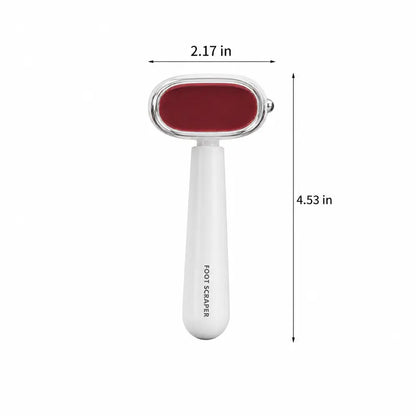 2-in-1 Stainless Steel Foot Callus Remover – Dual-Sided Pedicure Tool