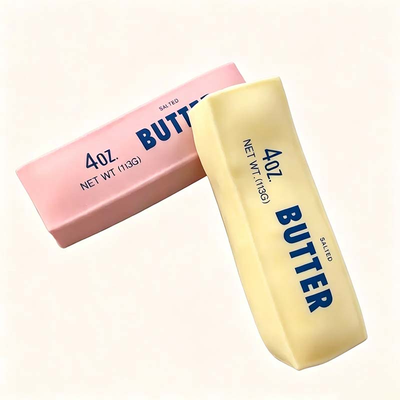 Hot Sale Crunchy Sound Butter Bar Squishy Toy - Soft Squeeze Fidget Toy