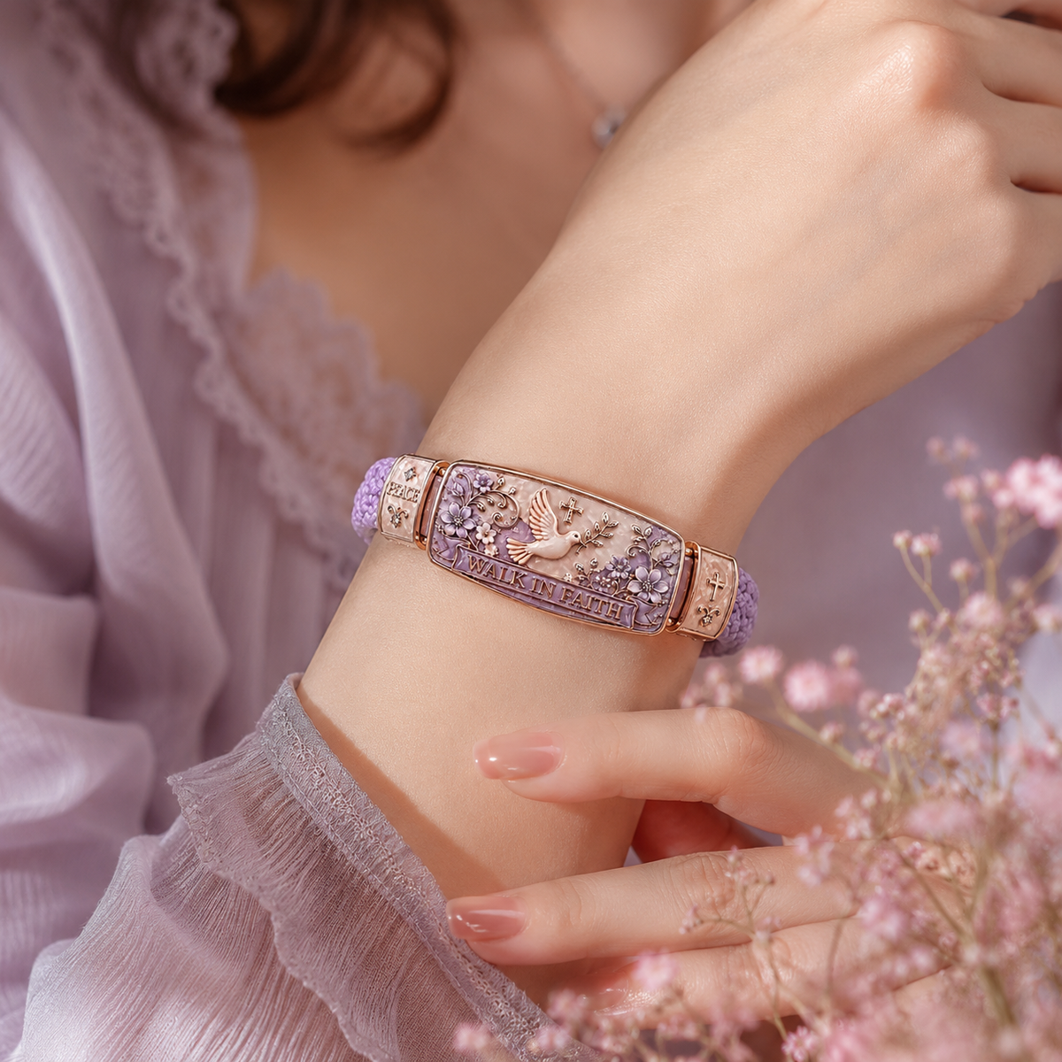 Walk In Faith Bracelet™ A Meaningful Christian Reminder Of Hope & Grace