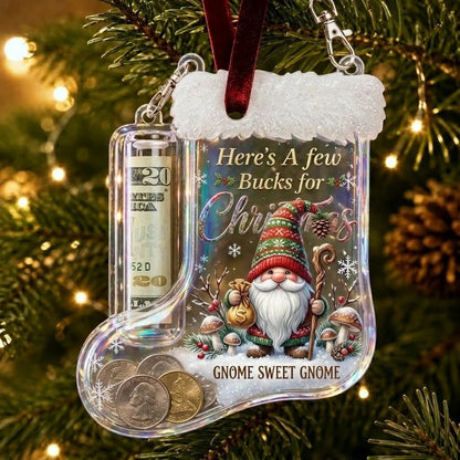 🎄  Christmas Stocking Money Holder Ornament 🎁 A Fun Way to Gift Cash
